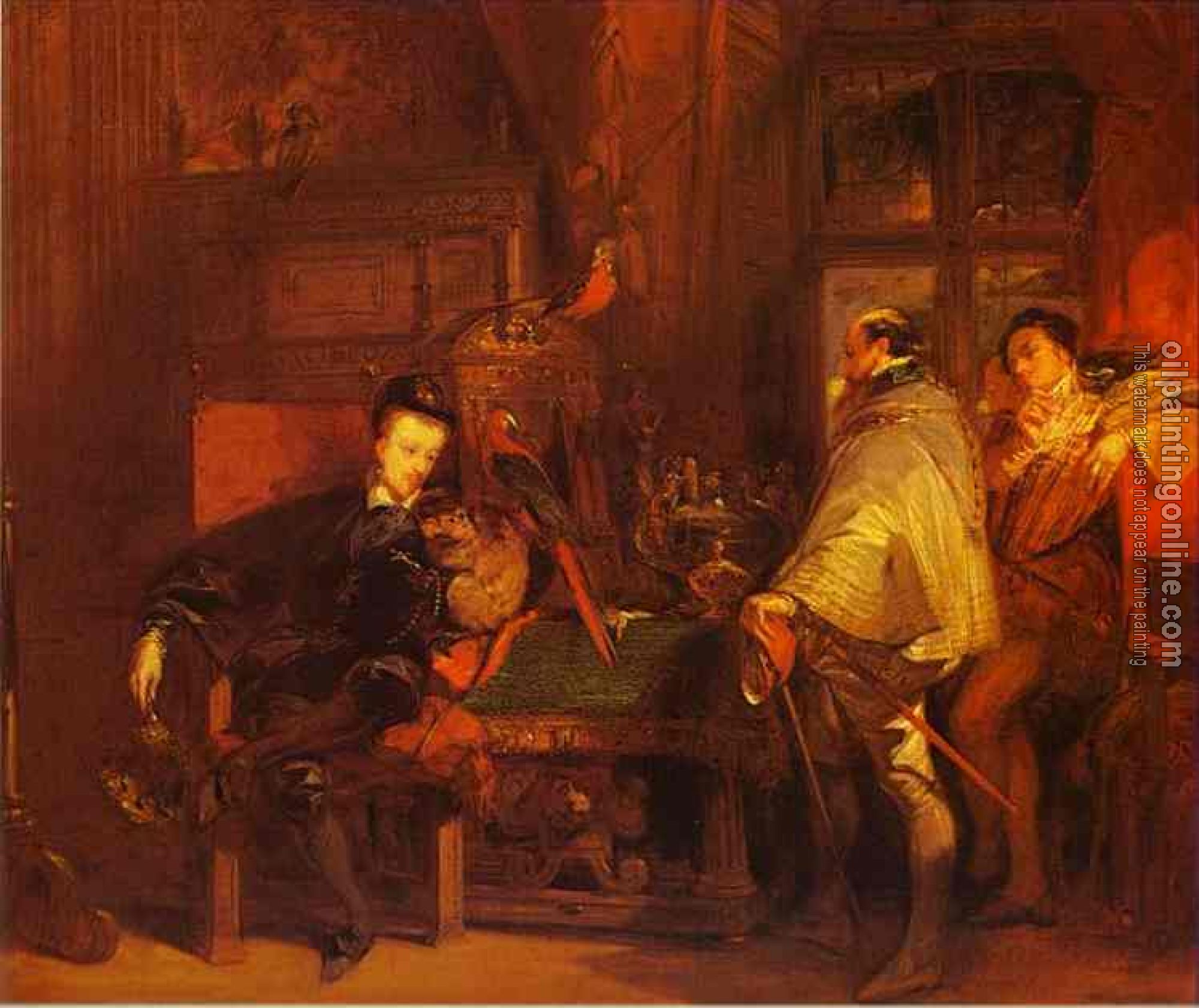 Richard Parkes Bonington - Henri III and Don Juan of Austria